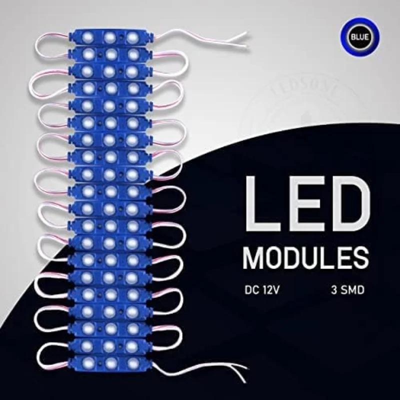 Blaue 12V LED Module IP65 Wasserdicht SMD ~1752