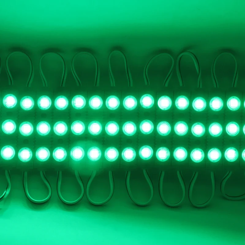 10x LED Module 12V Grün IP65 Ideal für Werbeschilder ~1749