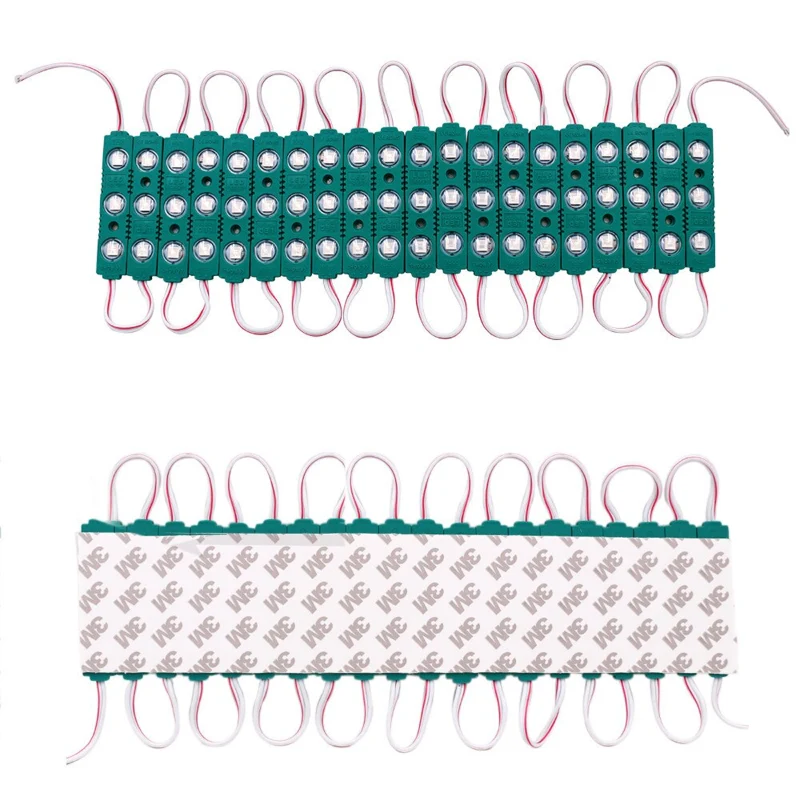 10x LED Module 12V Grün IP65 Ideal für Werbeschilder ~1749