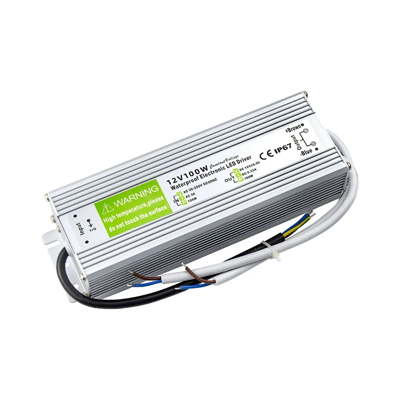 LED trafo 12v IP67 wasserdicht Netzteil 10W - 350W ~1545