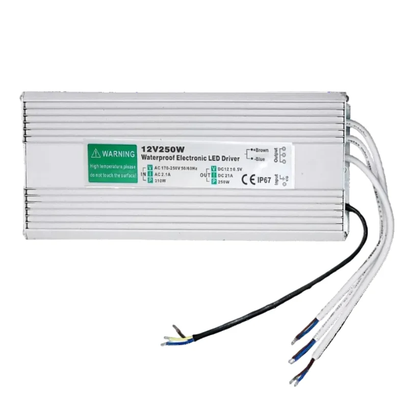 LED trafo 12v IP67 wasserdicht Netzteil 10W - 350W ~1545