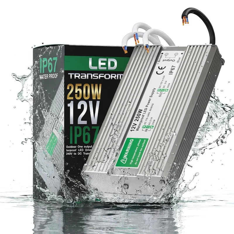 LED trafo 12v IP67 wasserdicht Netzteil 10W - 350W ~1545