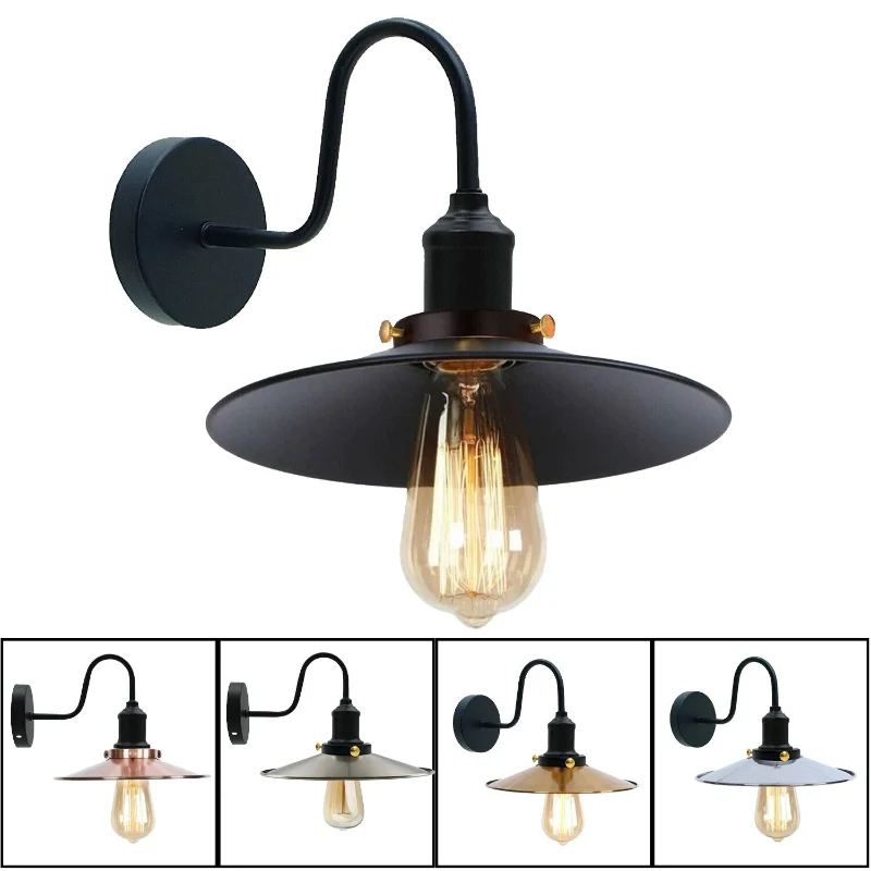 LEDSONE Industrial Wandleuchte Retro | Diverse Farben ~1523