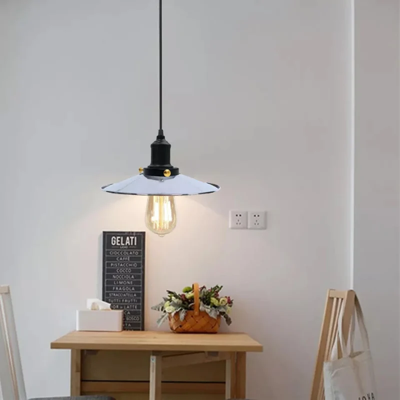 Deckenleuchten flach E27 LED als Pendel | Ø 22 cm~1817