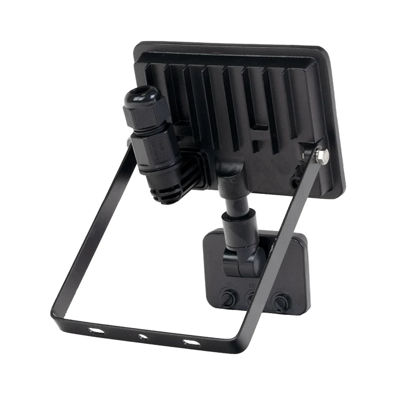 LED-Fluter mit Schnellverbinder & Bewegungsmelder, rahmenloses Design, 20 W, 4000 K (neutralweiß), 2000 lm, IP44