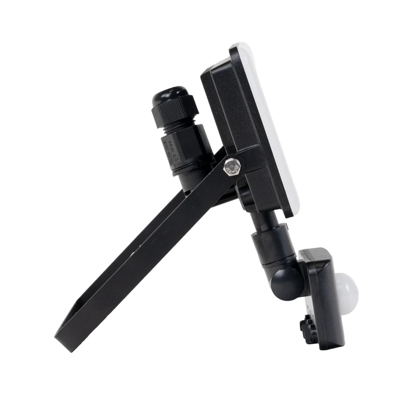 LED-Fluter mit Schnellverbinder & Bewegungsmelder, rahmenloses Design, 20 W, 4000 K (neutralweiß), 2000 lm, IP44