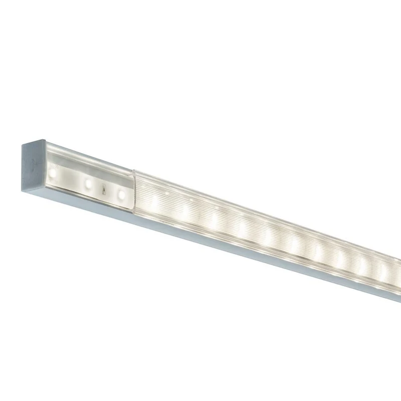 Square Profil mit Diffusor 1m Alu eloxiert