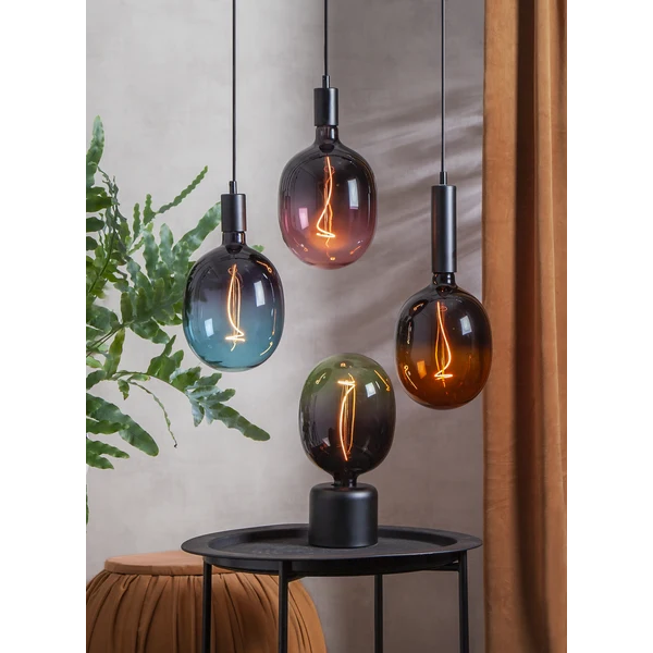 Dekorative dimmbare LED Leuchte im industrial Design mit wunderschönem Colour-Mix