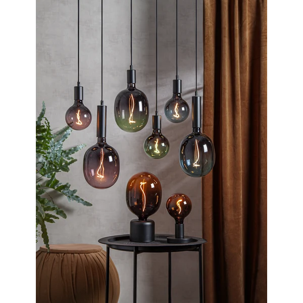 Dekorative dimmbare LED Leuchte im industrial Design mit wunderschönem Colour-Mix