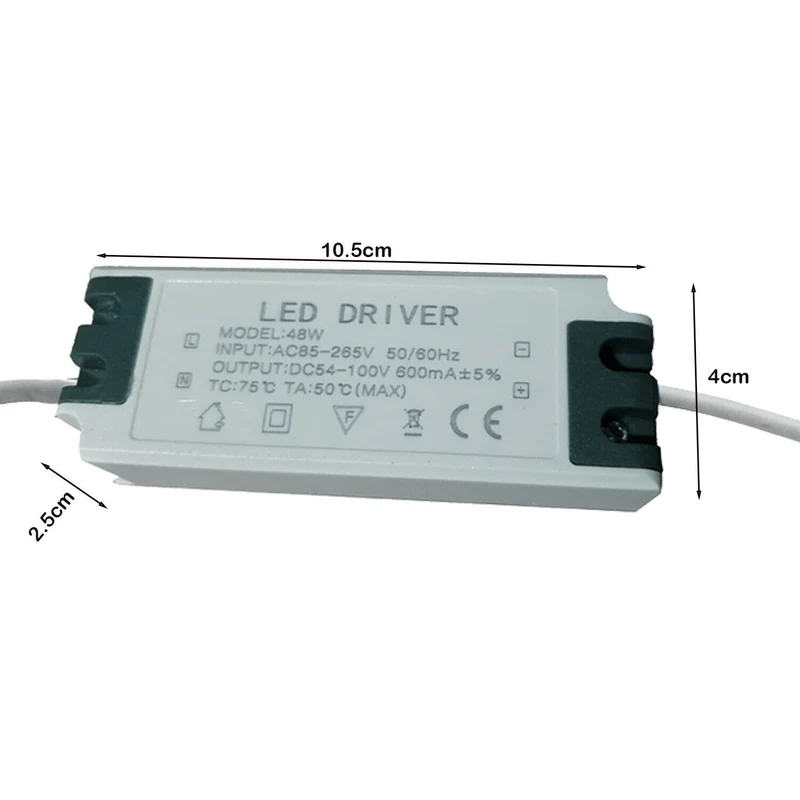 LED Treiber 48W 600mA Konstantstrom 48W ~1709