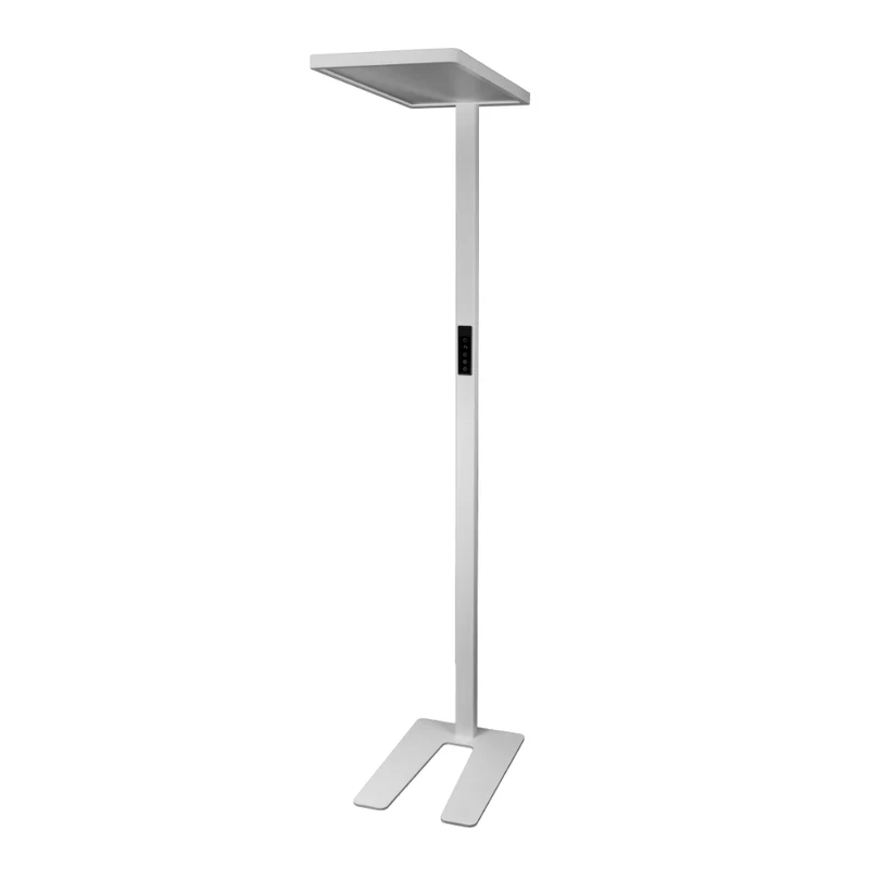 LED Büro-Stehleuchte Up&Down mit Bewegungssensor, 110W, 10.500lm, 4000K, UGR 98, dimmbar