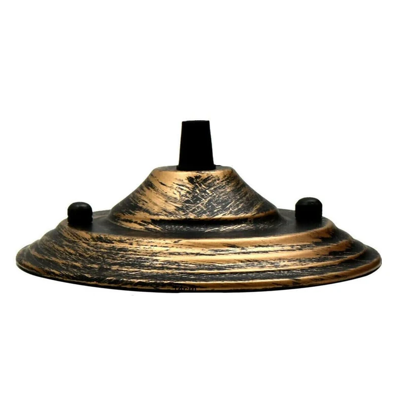 140 mm Deckenrosette Mit Kordelgriff Für Lampen~1688