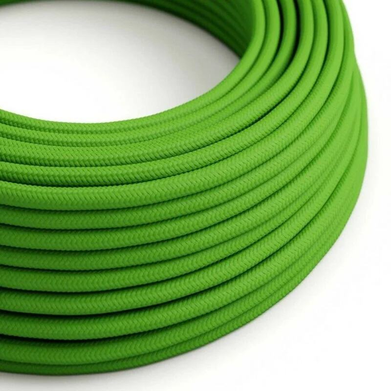 1m,5m,10m Rundes 2-Adriges Geflochtenes Farbiges Kabel ~1438