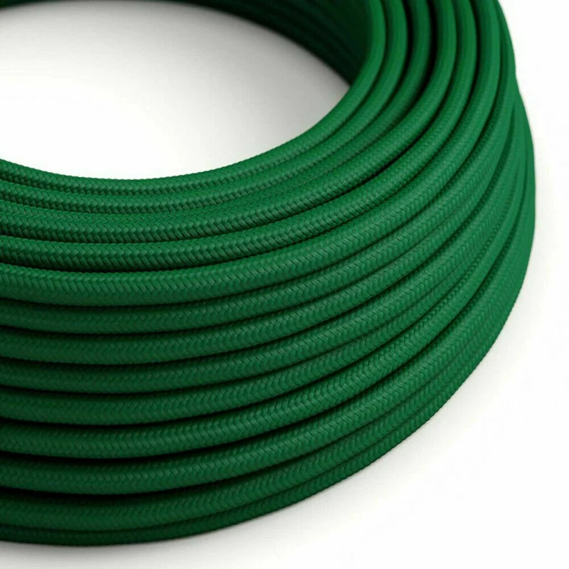1m,5m,10m Rundes 2-Adriges Geflochtenes Farbiges Kabel ~1438