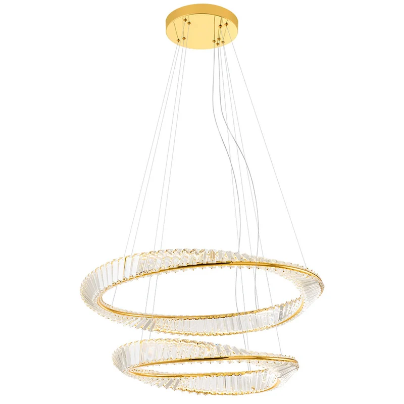LED-Hängeleuchte Oblige Ø 60+80cm Dimmbar