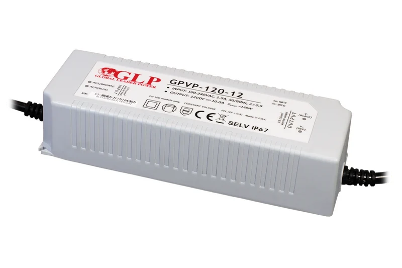 LED-Netzteil, 25 W, 12 V DC, 2 A, IP67, PFC Funktion