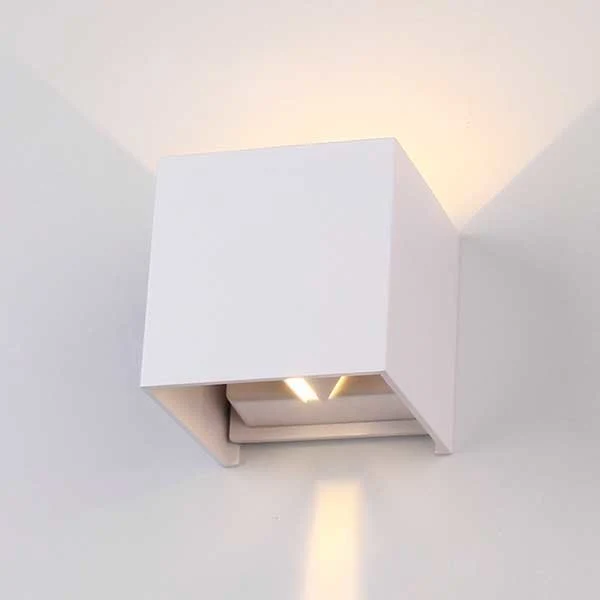 LED Wandleuchte, EPISTAR LED, 6W, IP54, 660 lm, weiß, 4000 K
