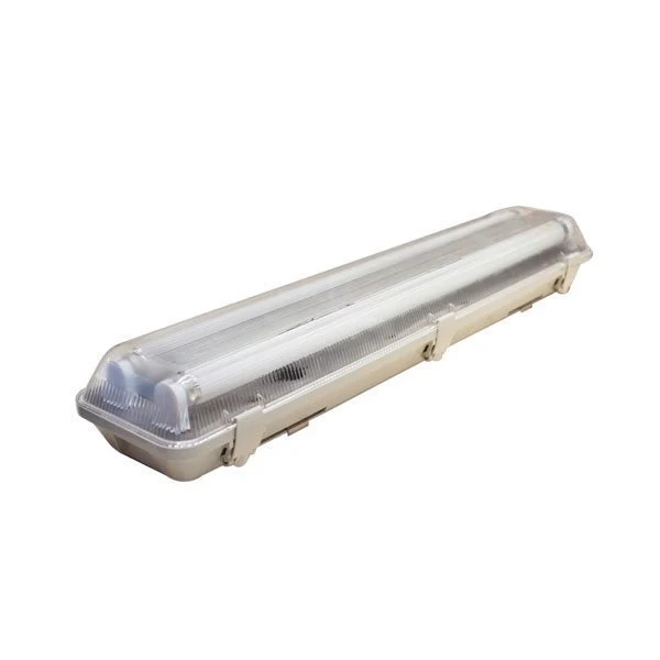 LED-Wannenleuchte, 44 W, 4000 lm, 6000 K, 158,5 cm, IP65, 2 Flammig