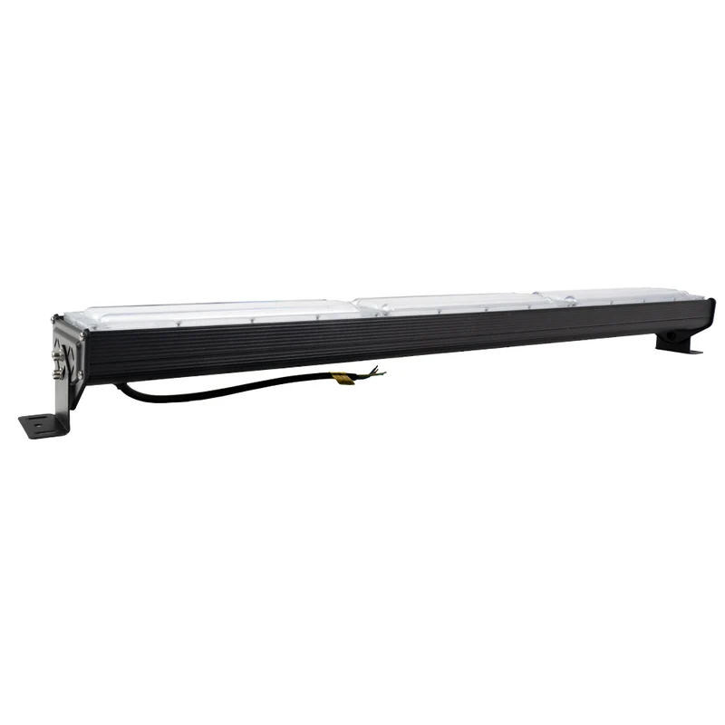 LED-Hallenleuchte, linear, 150 W, 18000 lm, 5000 K (neutralweiß), IP65, EPISTAR LED, schwarz