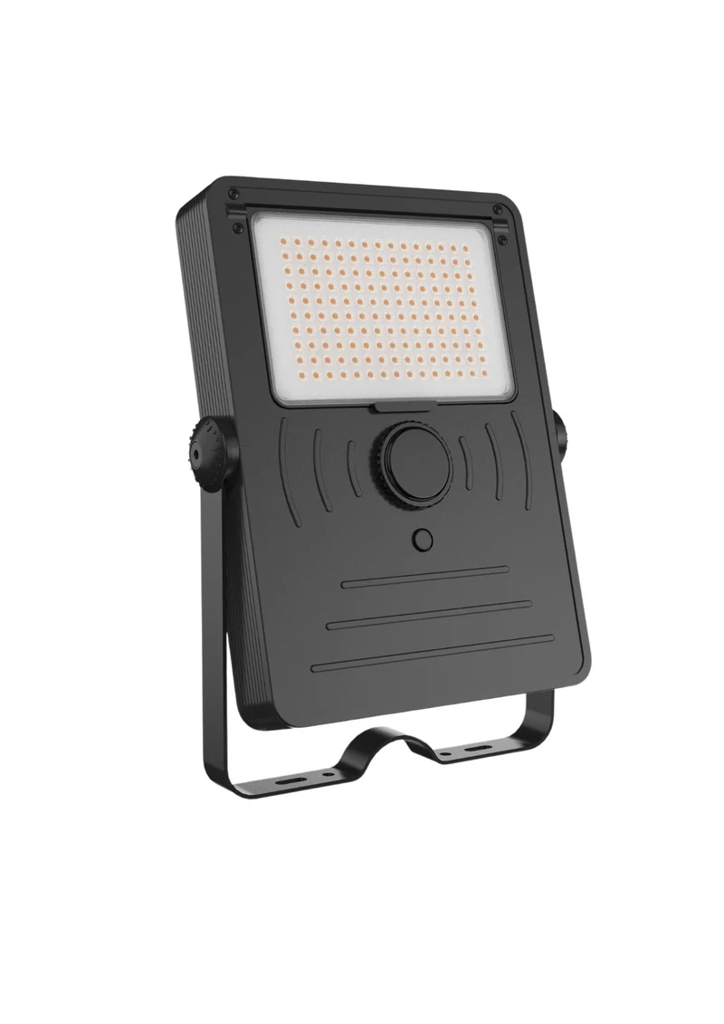 Solarstrahler mit Sensor, LED-Fluter, 24 h Lichtzeit, 10 W, 1500 lm, 4000 K (neutralweiß), IP65, Parkplatzleuchte