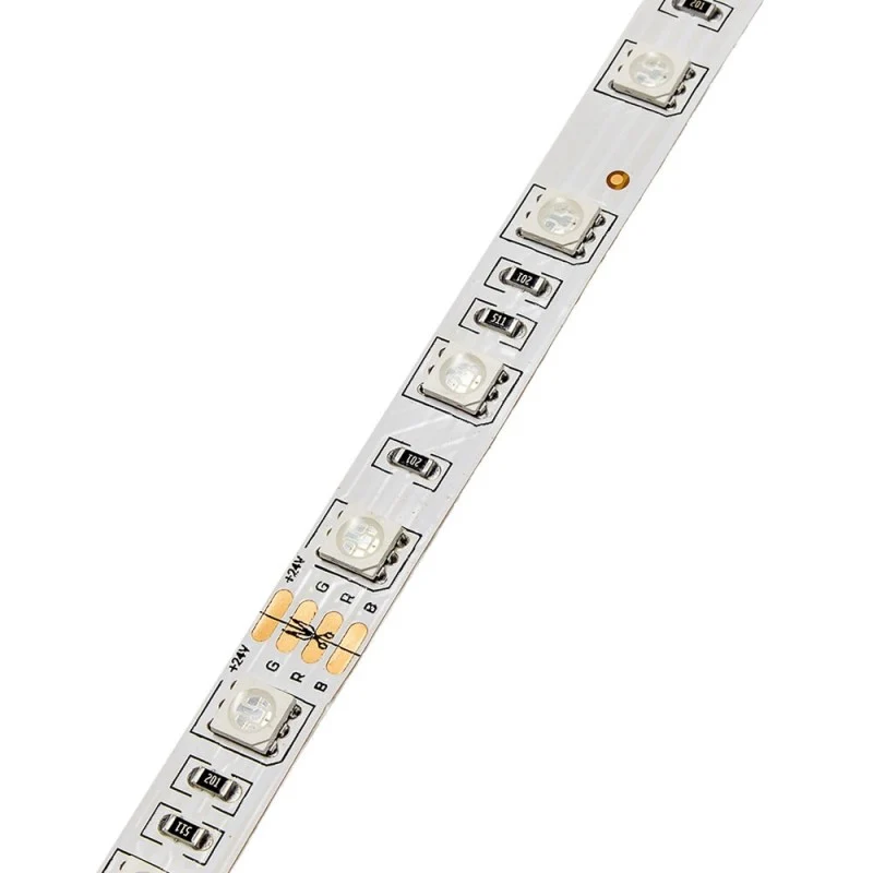 LED-Streifen, 5000 lm, 24V, RGB, 60 LEDs/m, 5m