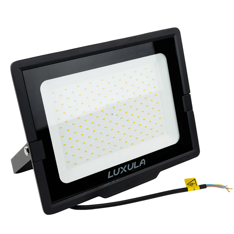 LED-Fluter, 150 W, 4000 K (neutralweiß), 15000 lm, schwarz, IP65