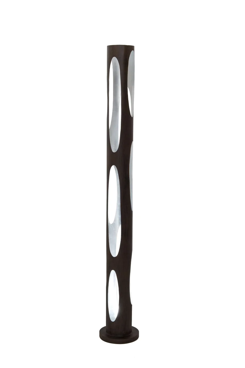 Stehlampe Mascha Rund 175 cm Silber
