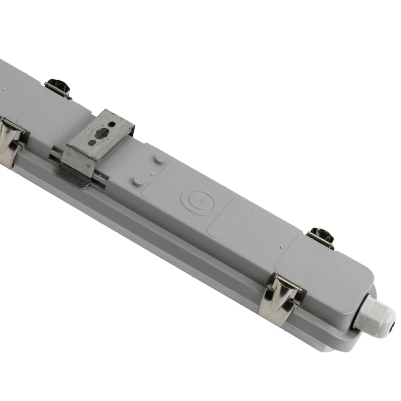 LED Wannenleuchte mit 1x 22W LED-Röhren T8, 150cm, 4000K, IP65, IK08