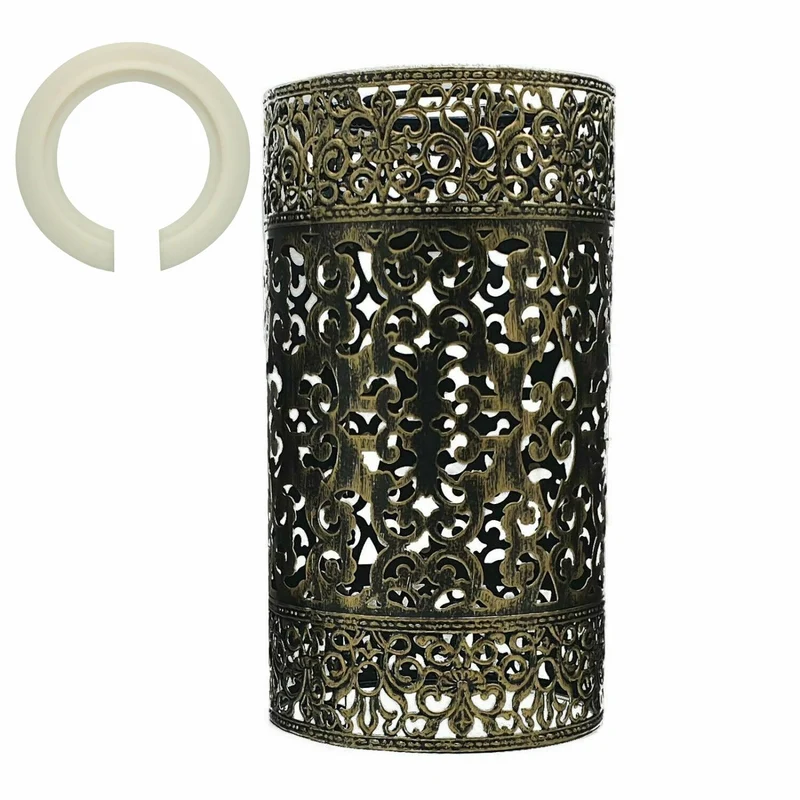 Moderne Lampenschirme in gebürstetem Messing - Zeitlose Eleganz~1373