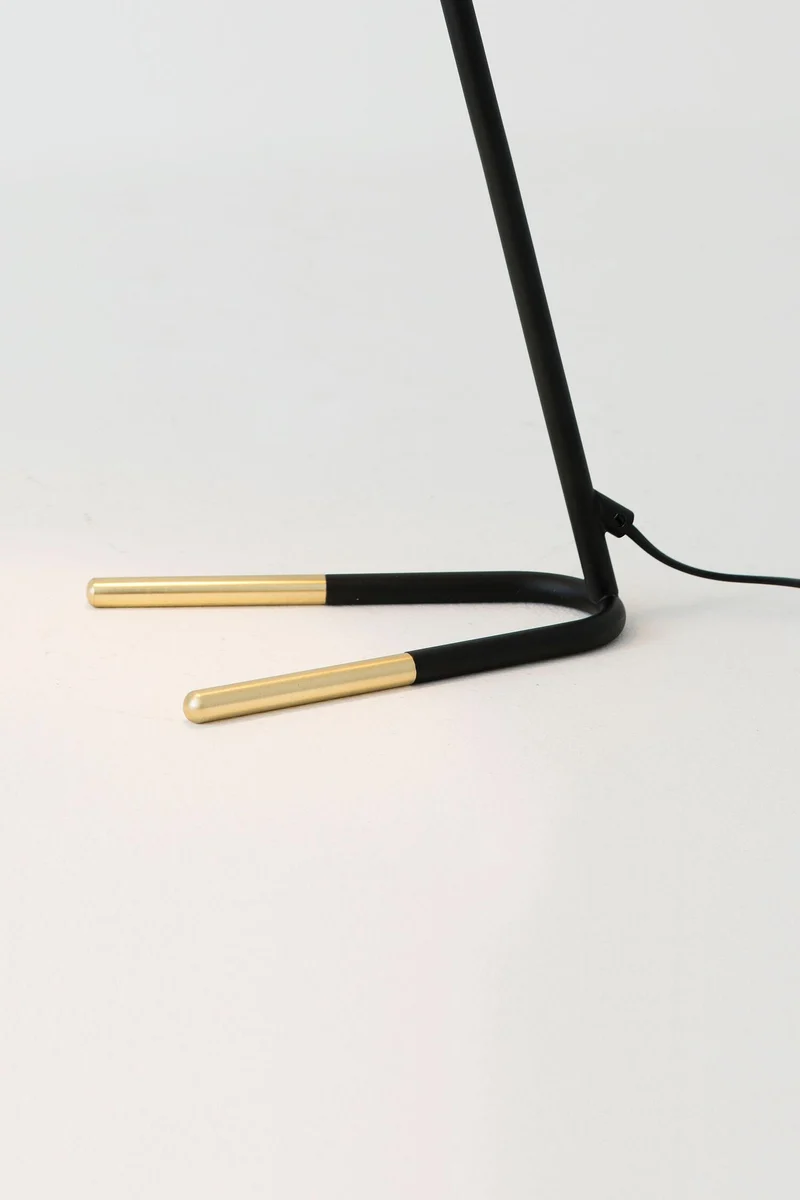 Tischleuchte Obelisco mit Schirm Rund 23x17cm Gold