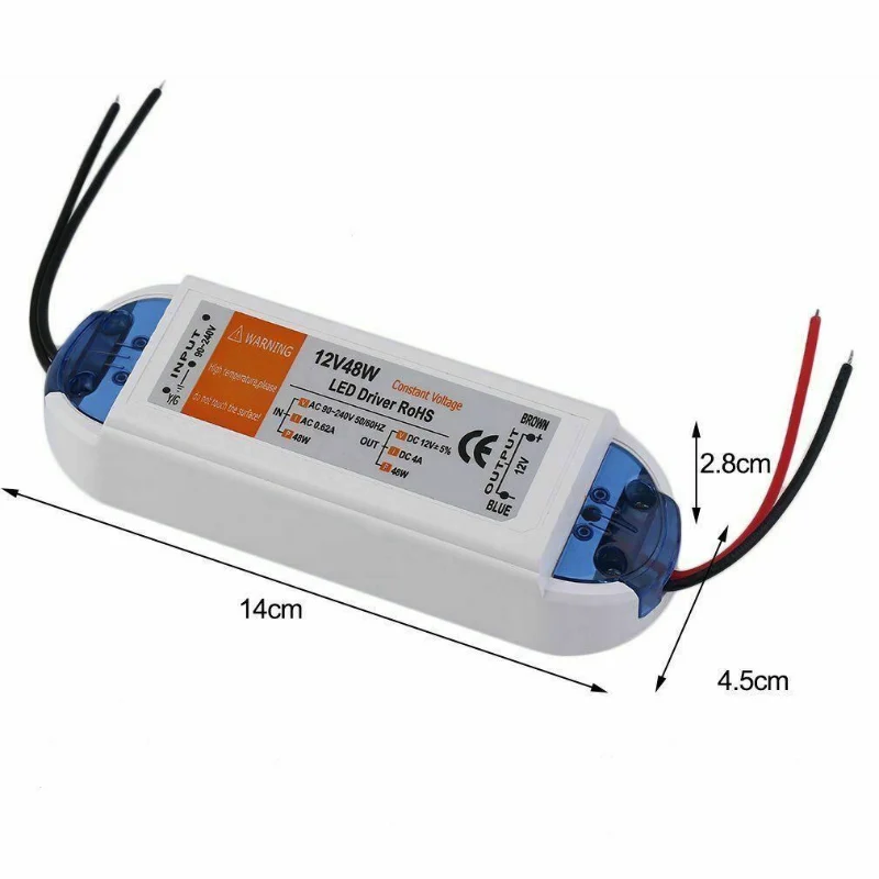 LED Treiber 12V DC | 18W - 100W Constant Voltage Trafo ~1548