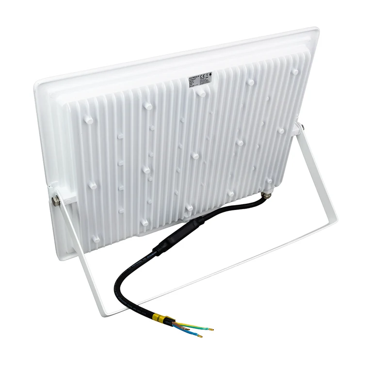 LED-Fluter, 300 W, 3000 K (warmweiß), 30000 lm, weiß, IP65