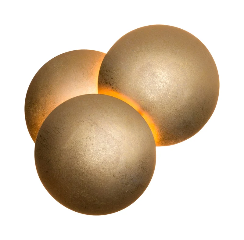 LED-Wandlampe Bolladaria Piccolo 2-flammig dimmbar