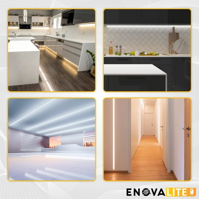 LED-Streifen mit CCT-Funktion, warm-, neutral-, und kaltweißes Licht, 5 Meter Länge, 60 LED/m, 24 V, 10 mm
