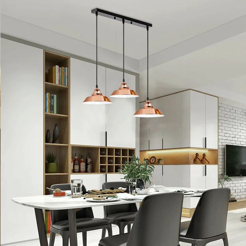 Pendelleuchte 3 flammig Höhenverstellbar fur Esszimmer~1351