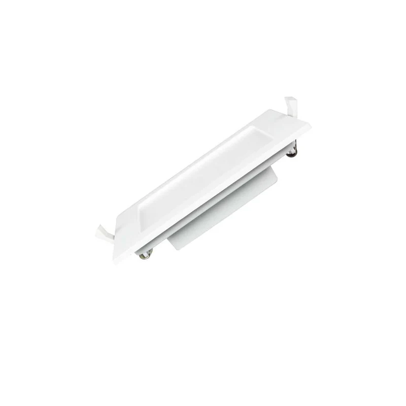 6er Set LED CCT Downlight, 12W, 1190 lm, 165x32mm, 3000-4000-6000K einstellbar, mit Diffusor, eckig