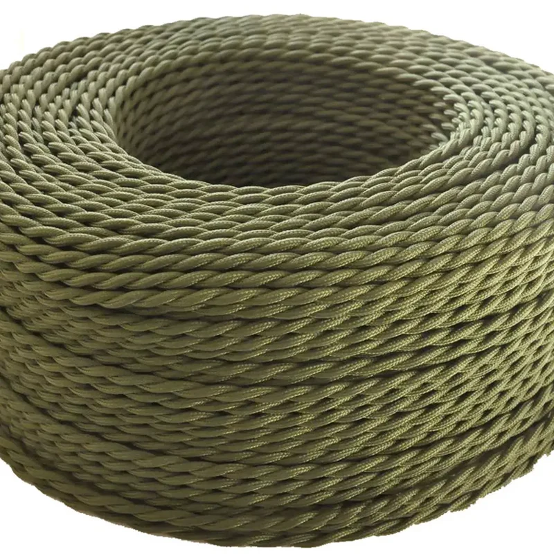3-adriges Textilkabel 0.75mm – Gedrehtes Stoffkabel~1202