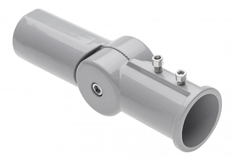 Straßenleuchtenhalterung Adapter, 60 mm, grau