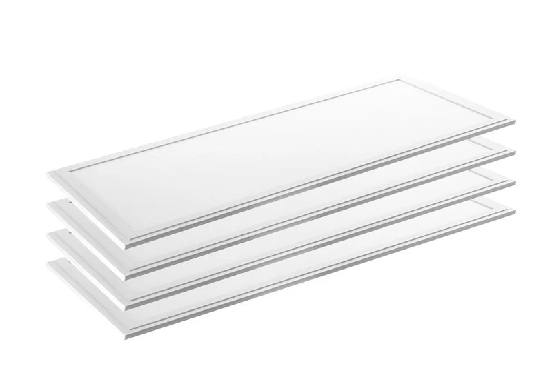 4er Pack LED-Panel, 120x60 cm, 60 W, 4000 K (neutralweiß), 5400 lm