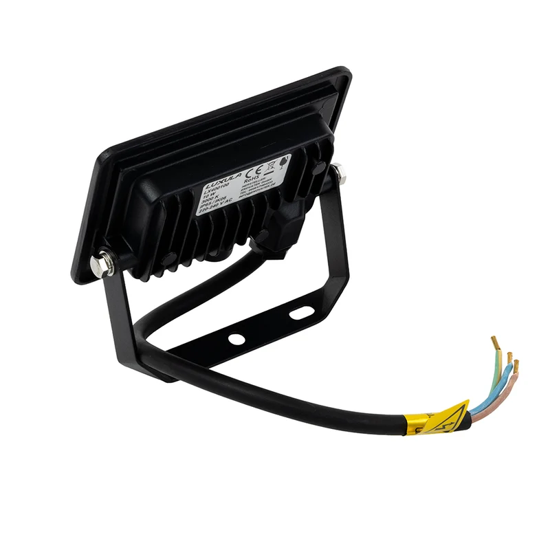LED-Fluter, 10 W, 4000 K (neutralweiß), 1000 lm, schwarz, IP65