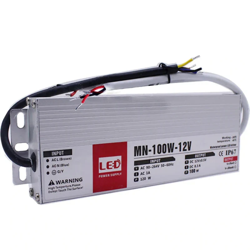 LED transformator 12v | 8,33A |100W |IP67~1314