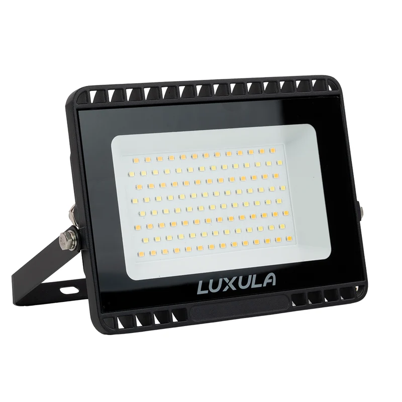 LED CCT Fluter, 50 W, 3000-6500 K (warm-, neutral-, kaltweiß), 5000 lm, schwarz, IP65
