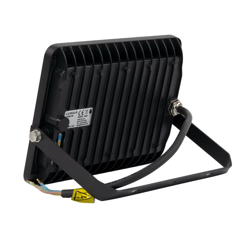 LED CCT Fluter, 50 W, 3000-6500 K (warm-, neutral-, kaltweiß), 5000 lm, schwarz, IP65