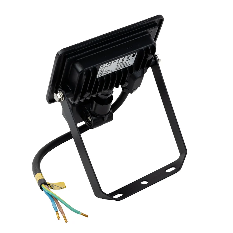 LED-Fluter mit Bewegungsmelder, 10 W, 4000 K (neutralweiß), 1000 lm, schwarz, IP65