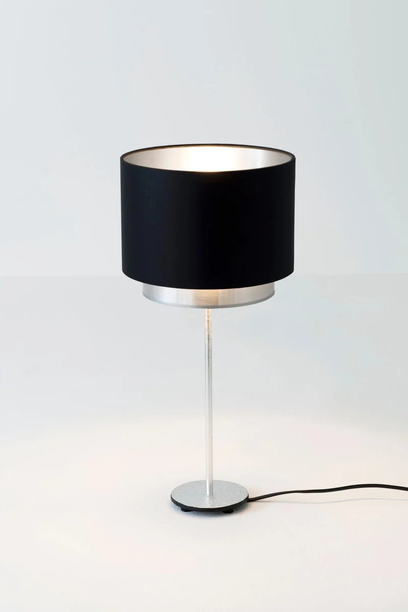 Tischleuchte Mattia Rund Chintz mit Schirm