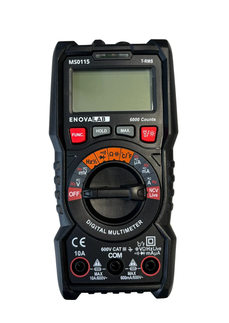 TrueRMS Digital-Multimeter, 6.000 Counts