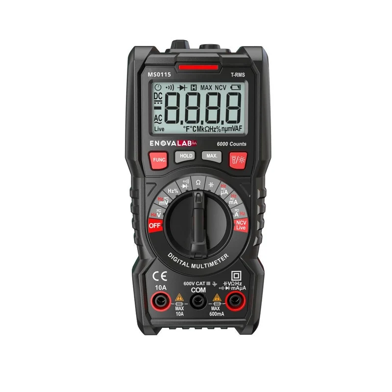 TrueRMS Digital-Multimeter, 6.000 Counts