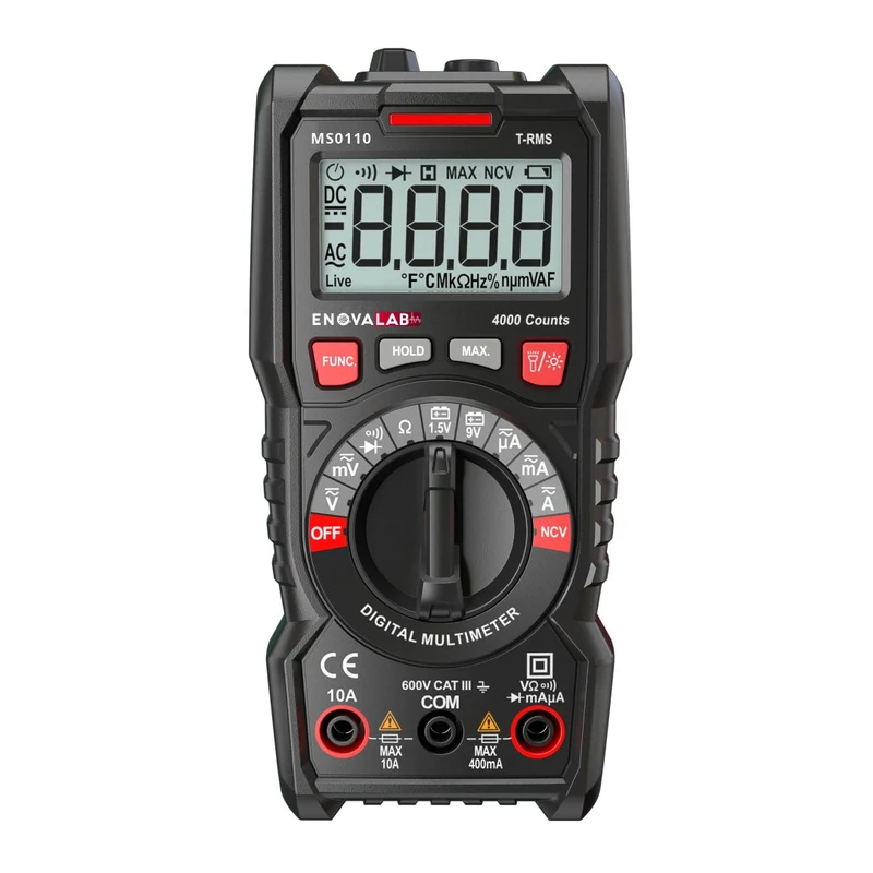 TrueRMS Digital-Multimeter, 4.000 Counts