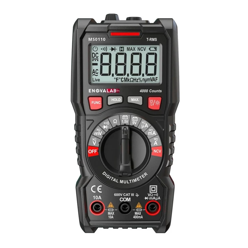 TrueRMS Digital-Multimeter, 4.000 Counts