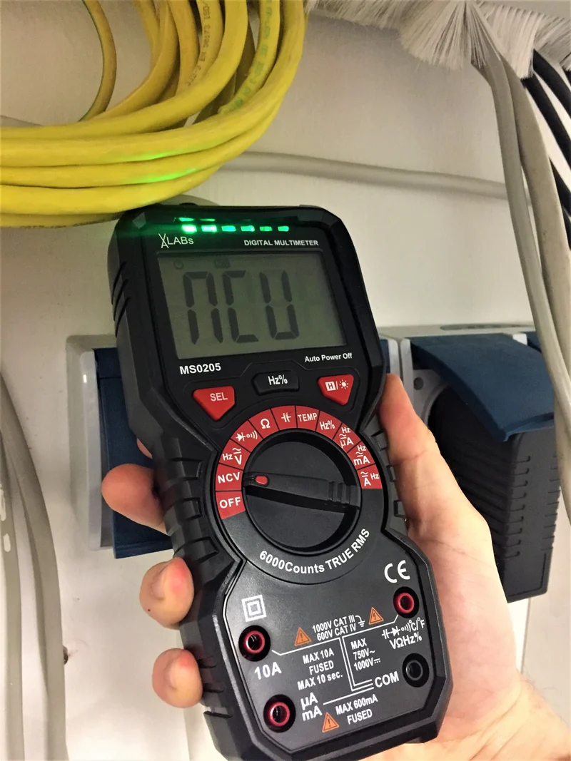Digital-Multimeter, 6.000 Counts mit NCV